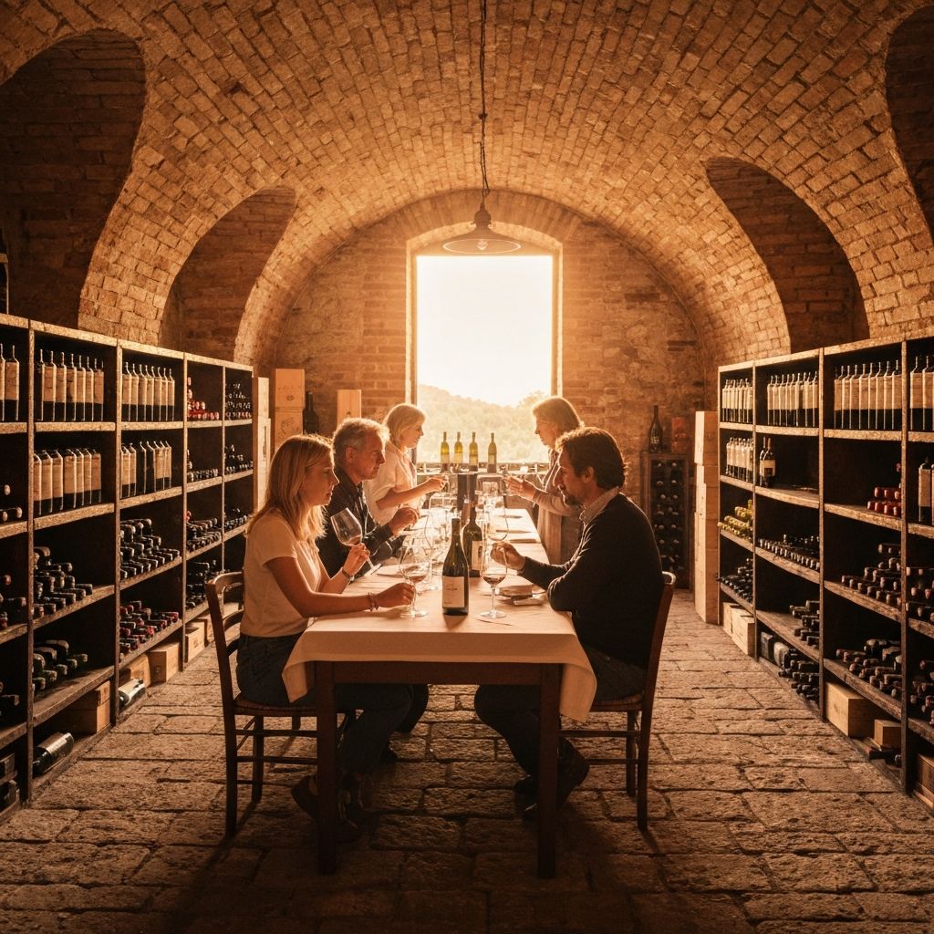 Degustação de vinhos no Piemonte