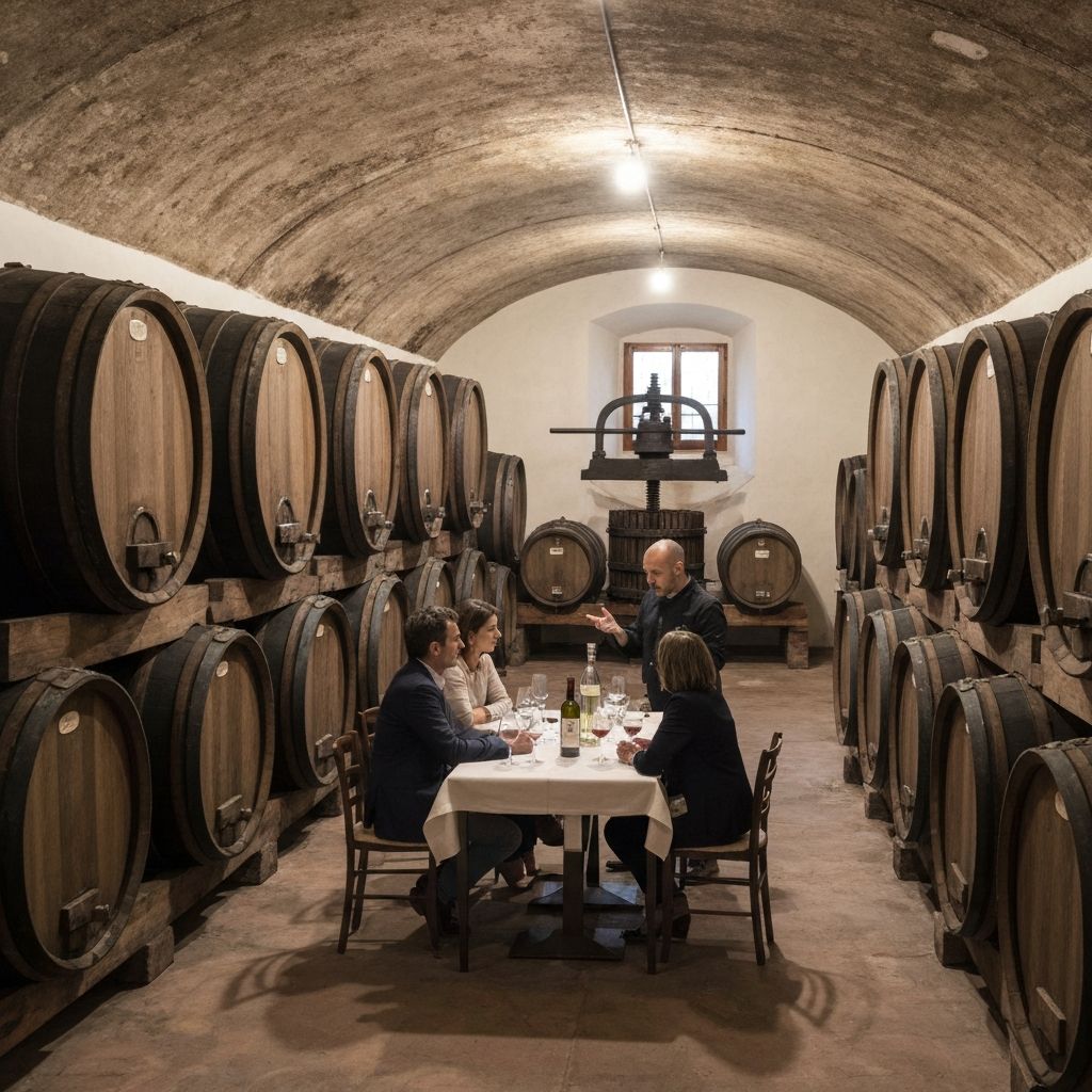 Visitas a vinícolas